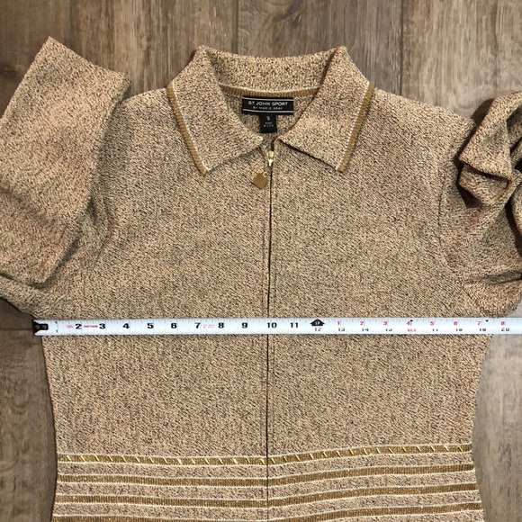 Vintage ST. JOHN SPORT by Marie Gray - Knit Cardi & Maxi Skirt Set - Picture 12 of 14